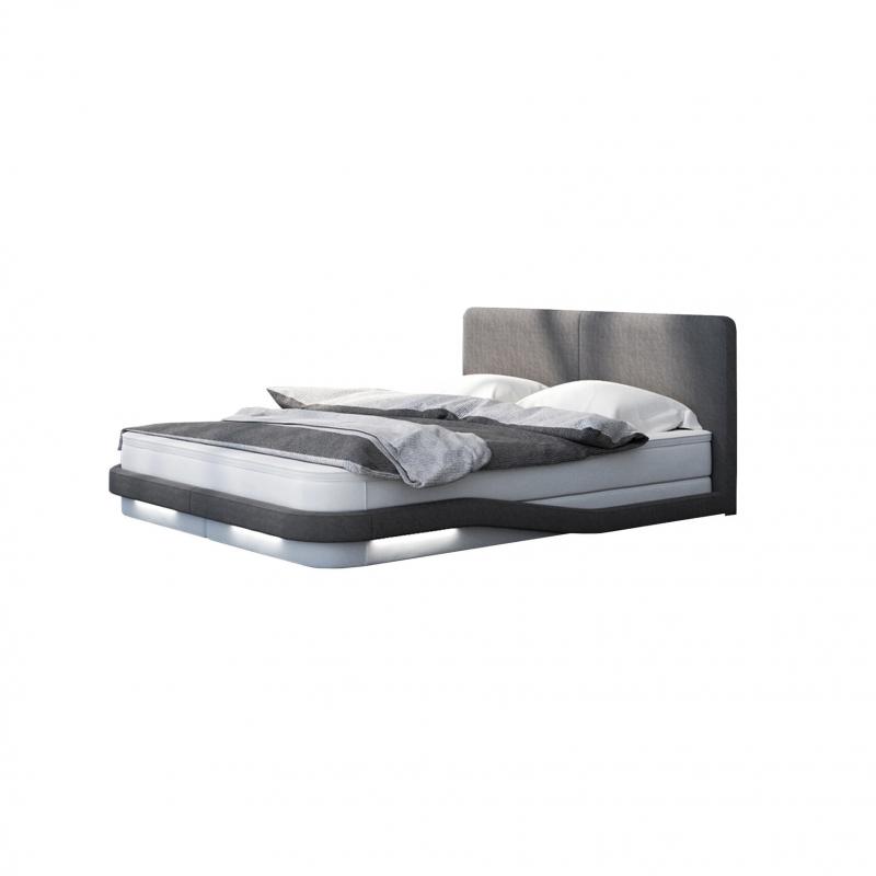 Boxspring Sonja Wit-Grijs 180x200cm