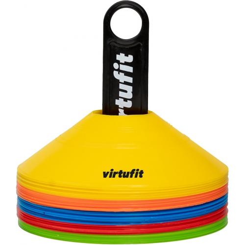 VirtuFit Agility Cones - 50 Stuks - Incl. draagnet