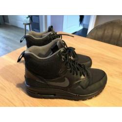 Nike Wmns Air Max 1 Mid Sneakerboot Black Maat 37,5