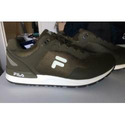 Fila sneakers legergroen maat 42