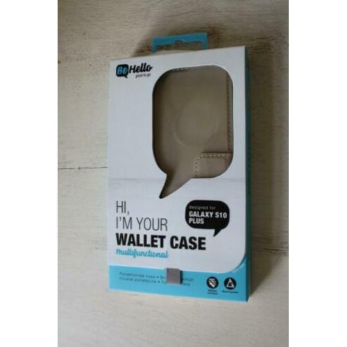 Samsung Galaxy S10 Plus Hoesje - Wallet Case goud