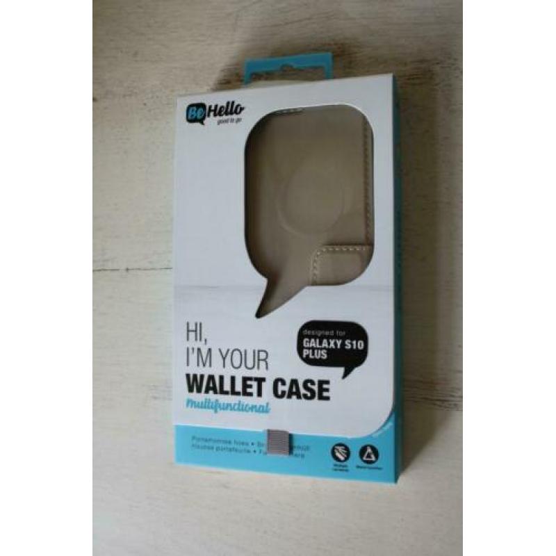 Samsung Galaxy S10 Plus Hoesje - Wallet Case goud