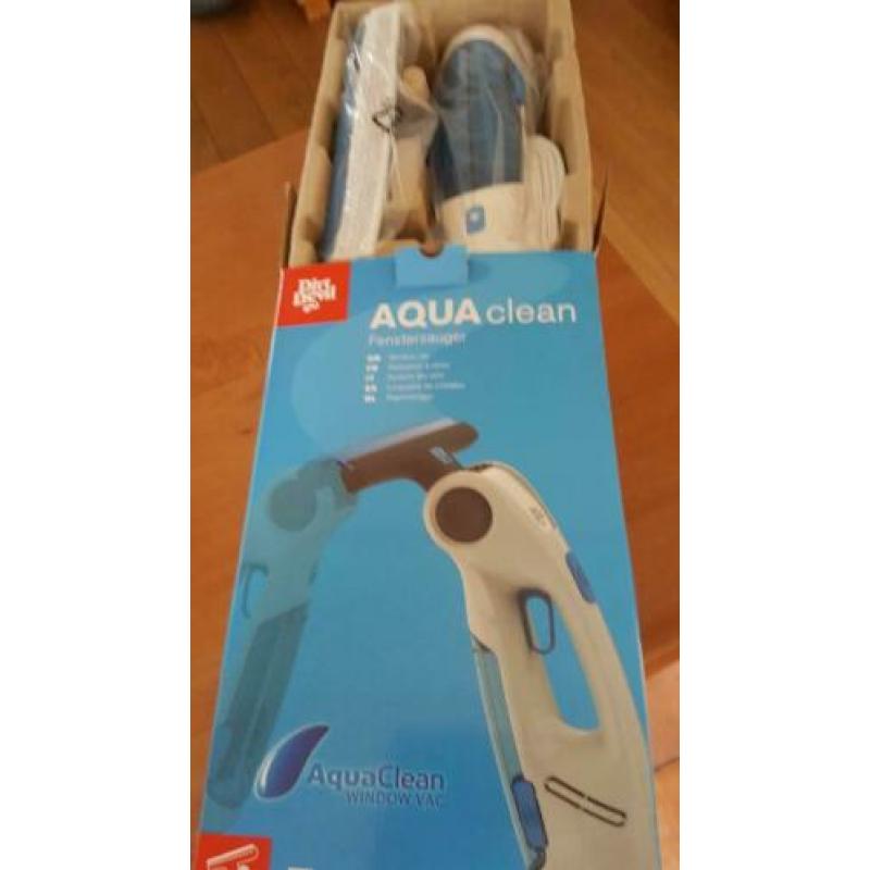 Aqua clean raamreiniger dirt devil nieuw in doos