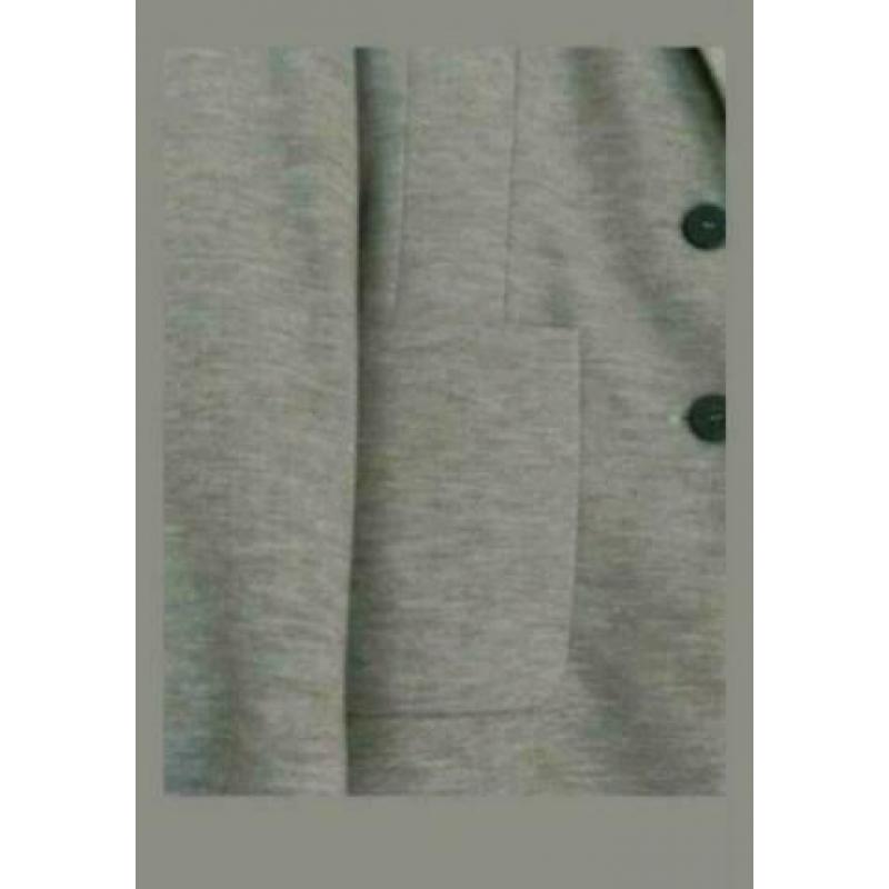 H&m grijs colbert blazer jas maat 38 nieuw