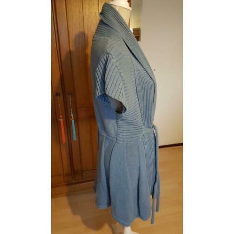 Mooi blauw ZGAN vest maat 44/46/48 NIEUWSTAAT