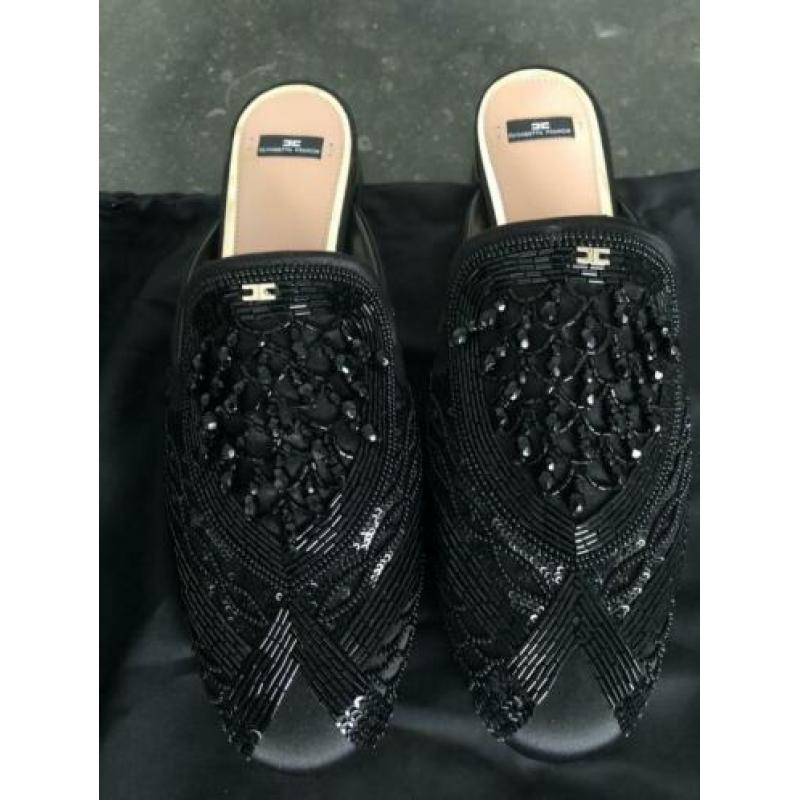 WAUWW ??geweldige Elisabetta Franchi slippertjes HAND MADE