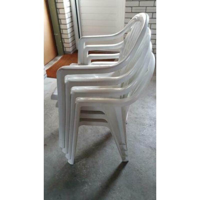 4 tuinstoelen