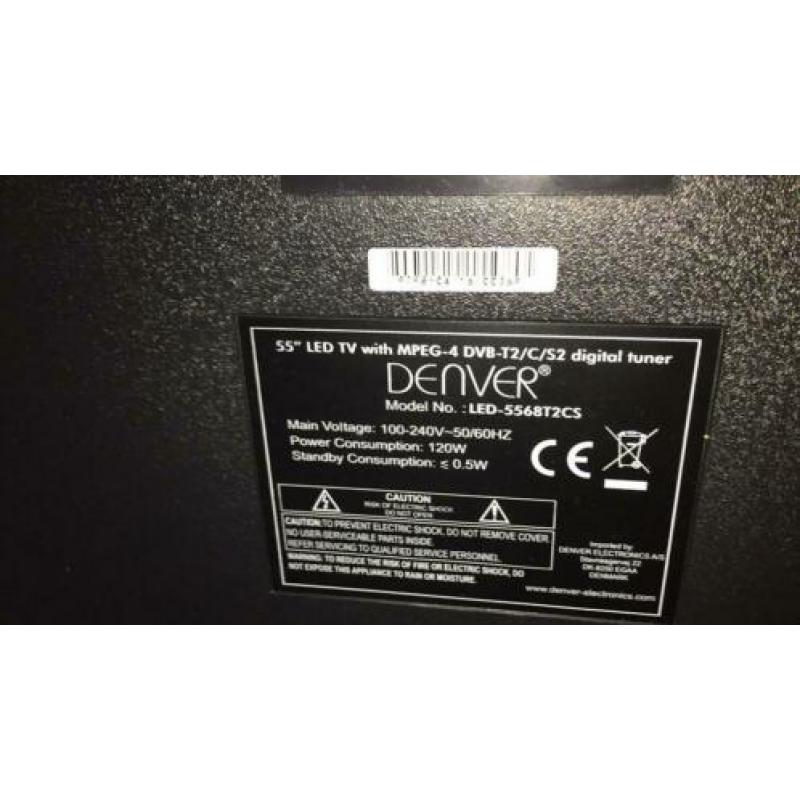 Televisie Denver 48 ince 4K geen smart TV