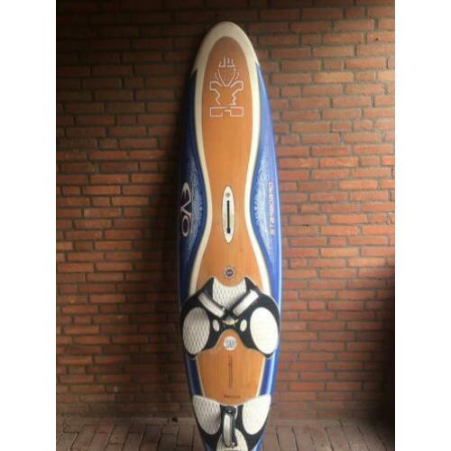 Starboard EVO Wood 75 liter, windsurfboard windsurf surf