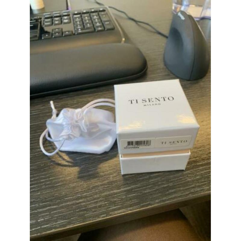 Ti Sento ring zilver