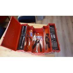 Gereedschapskist met gereedschap