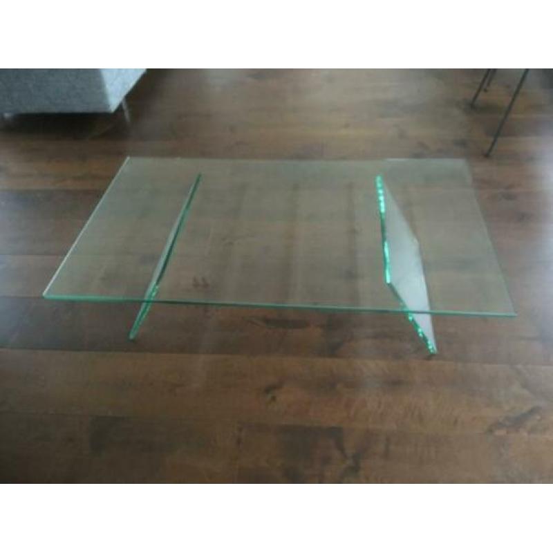 Glazen salontafel merk Helderr