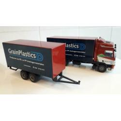 Lion toys Daf CF Berg Marrum Grain Plastics