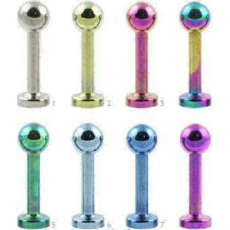 Monstercollectie Basic TITANIUM Piercings ~ 90259
