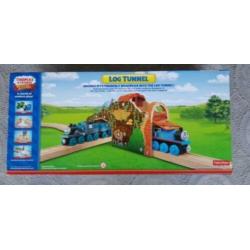 THOMAS de trein houten fabriek set nieuw
