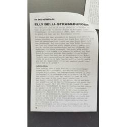 Circus: artikel overlijden Elly Belli-Strassburger in 1988.