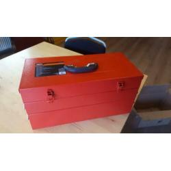 Gereedschapskist met gereedschap
