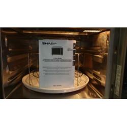 Sharp Combi magnetron R961 inw als Nieuw