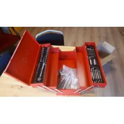 Gereedschapskist met gereedschap