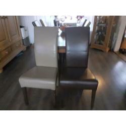 6 eetkamer stoelen
