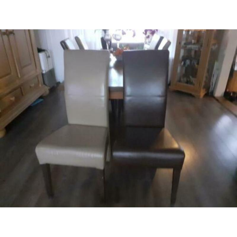6 eetkamer stoelen