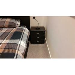 Boxspring compleet met nachtkastjes