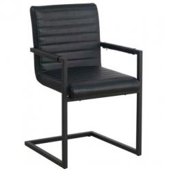 stoel Groen, Blauw, Cognac, Antraciet of Zwart NEW