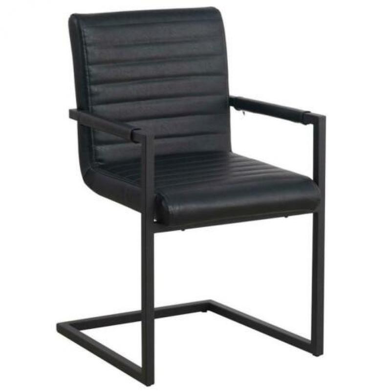 stoel Groen, Blauw, Cognac, Antraciet of Zwart NEW