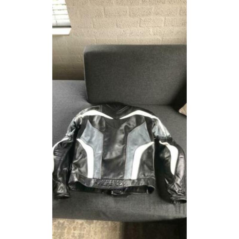 Leren motorjas revit maat 52