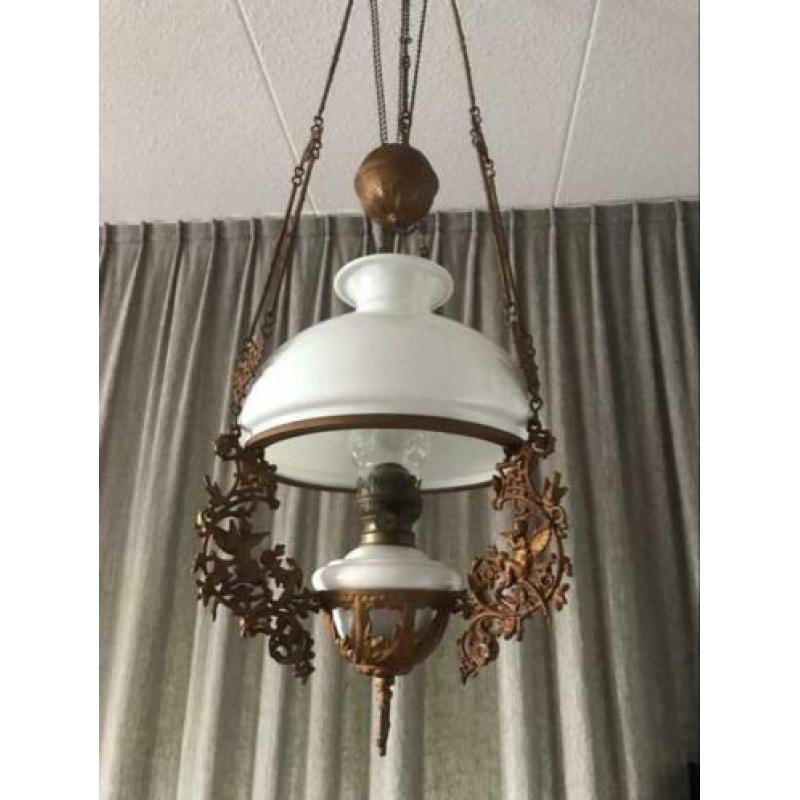 Olie lamp Schippertje oud