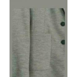 H&m grijs colbert blazer jas maat 38 nieuw