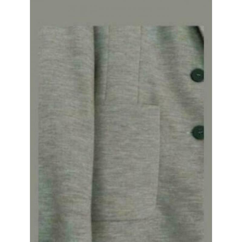 H&m grijs colbert blazer jas maat 38 nieuw