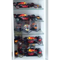 Max Verstappen Mooie Collectie Schaalmodellen 1/43 en 1l18