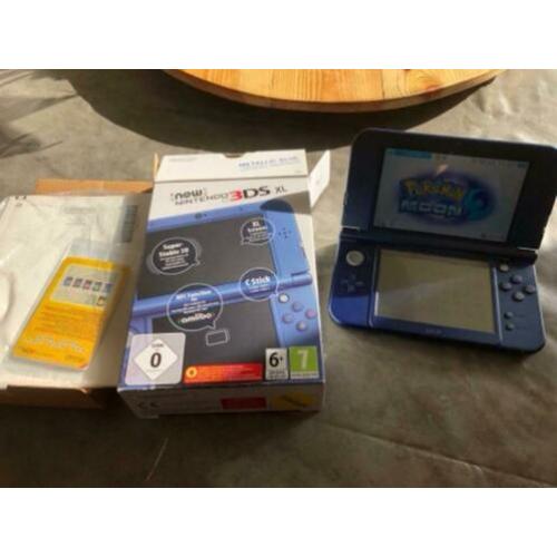 Metallic Blauwe Nintendo New 3DS XL
