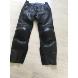 Lederen motorbroek MQP