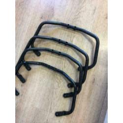 Piaggio Vespa Sprint Primavera pakbeugel matzwart gecoat