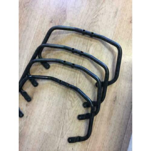 Piaggio Vespa Sprint Primavera pakbeugel matzwart gecoat