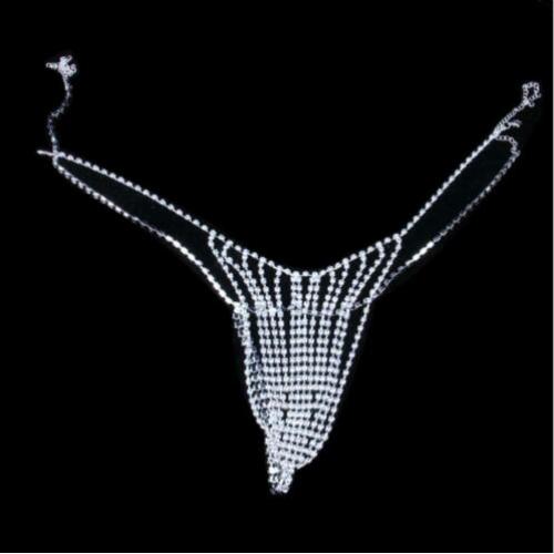 Nieuwe Dames String Strass/Rhinestone Body Jewelry