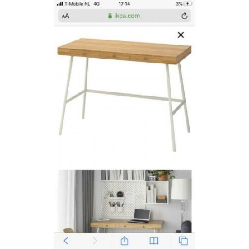 Lillasen Ikea bureau