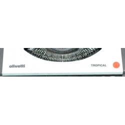 Olivetti schrijfmachine Tropical Vintage Retro Nostalgisch