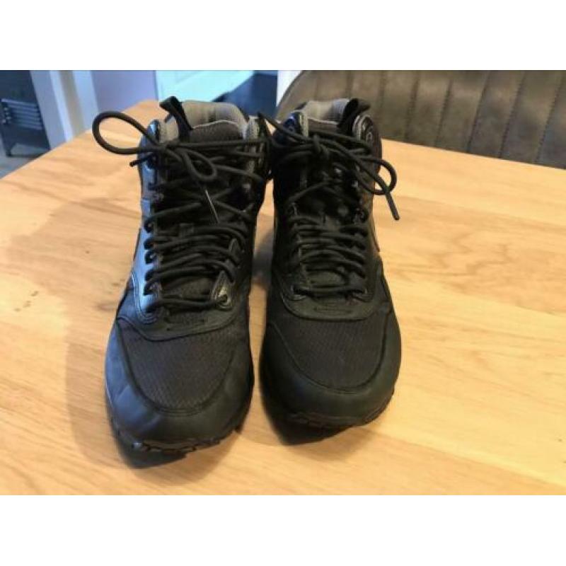 Nike Wmns Air Max 1 Mid Sneakerboot Black Maat 37,5