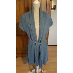 Mooi blauw ZGAN vest maat 44/46/48 NIEUWSTAAT