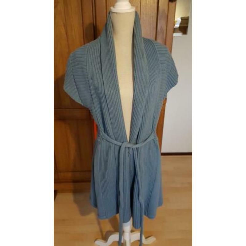 Mooi blauw ZGAN vest maat 44/46/48 NIEUWSTAAT