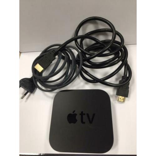 Apple TV 3e generatie, incl kabels nieuwstaat