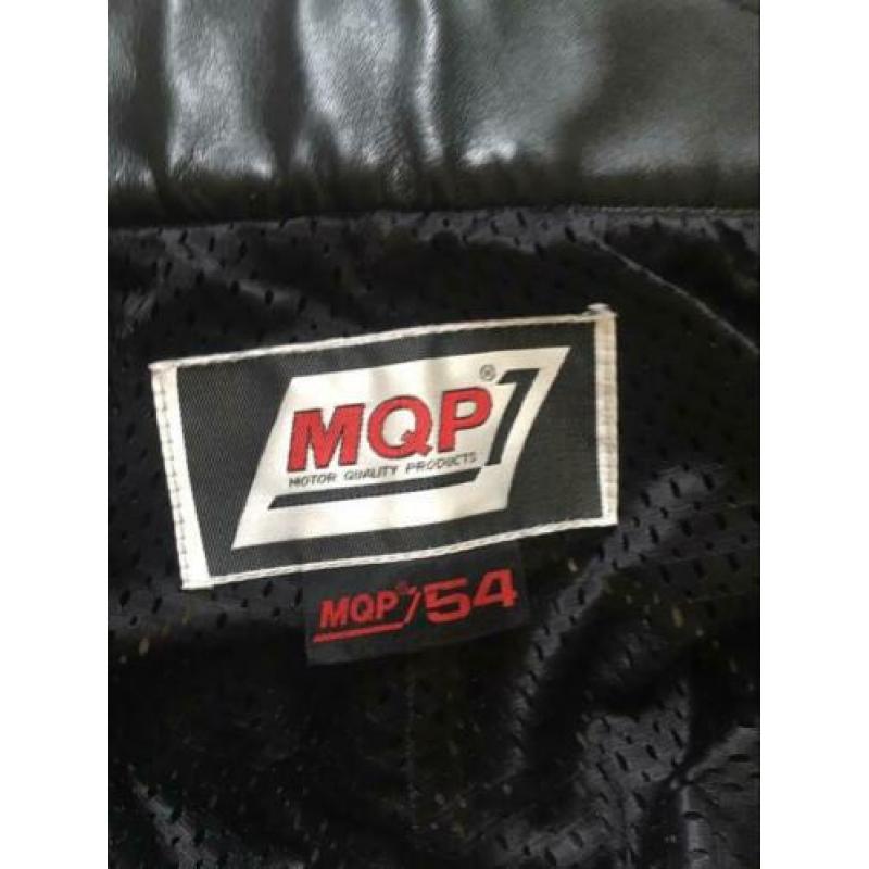 Lederen motorbroek MQP