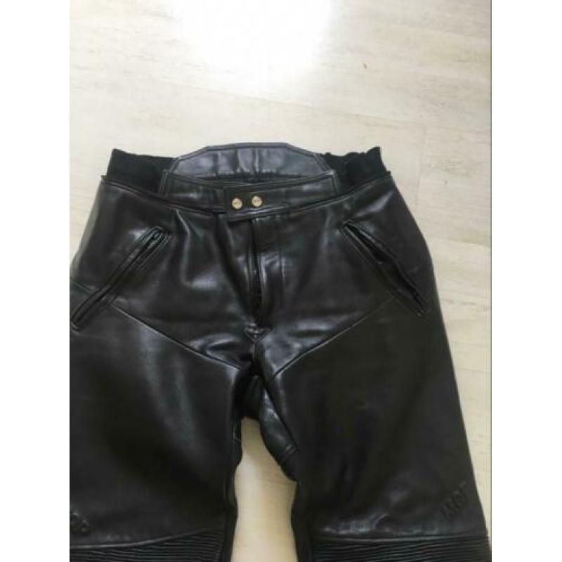 Lederen motorbroek MQP