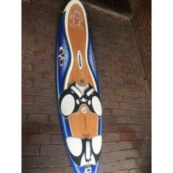 Starboard EVO Wood 75 liter, windsurfboard windsurf surf