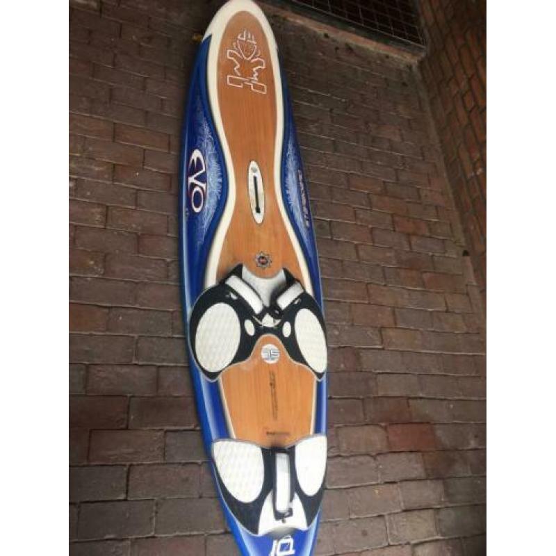 Starboard EVO Wood 75 liter, windsurfboard windsurf surf