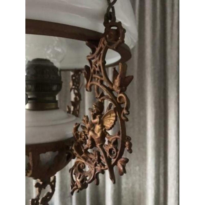 Olie lamp Schippertje oud