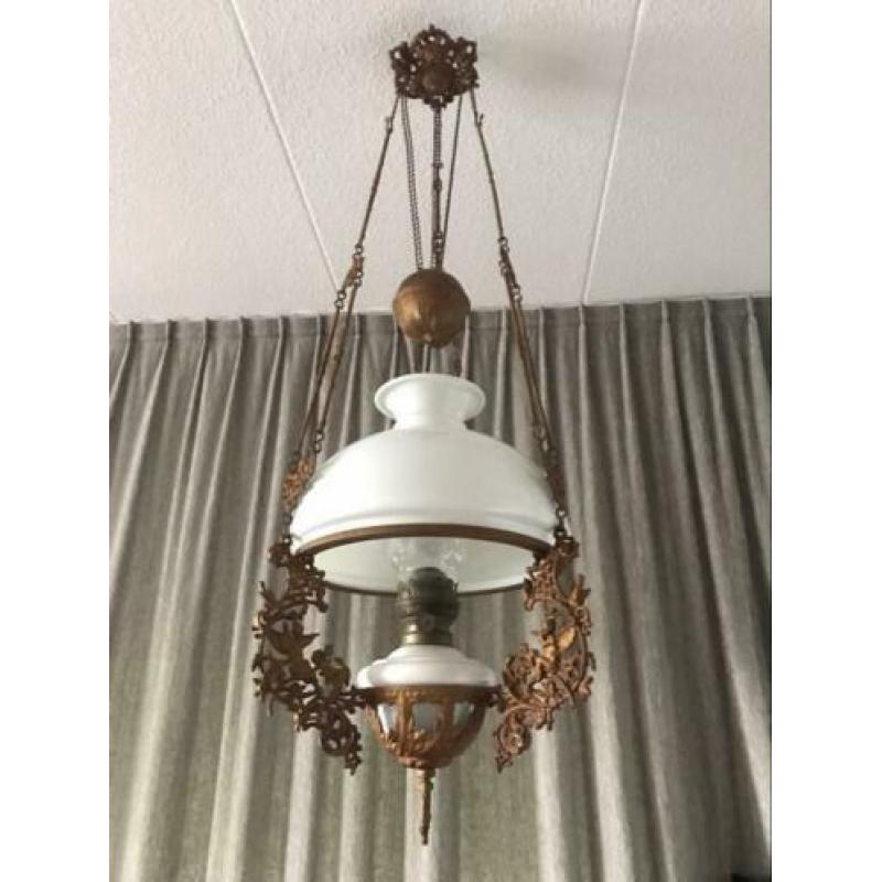 Olie lamp Schippertje oud